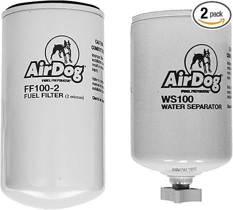AirDog Pre-Filter WS100 and Fuel Filter FF100-2 Combo Pack